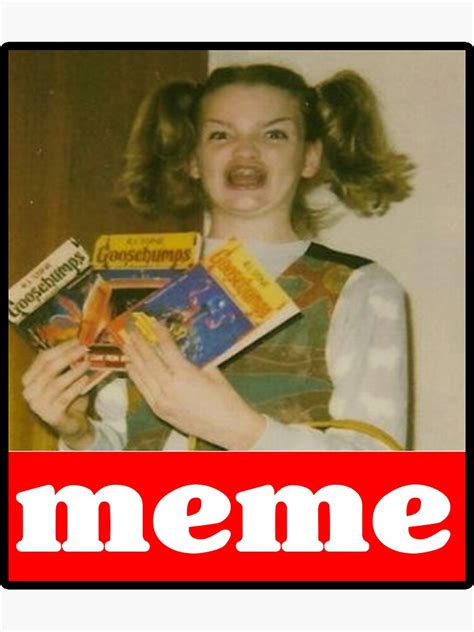 ermahgerd girl original funny internet meme sticker for sale by vangogh2020 redbubble