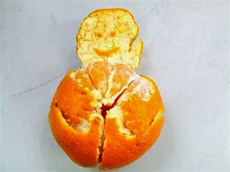 Funny Amazing Orange Peel Shape