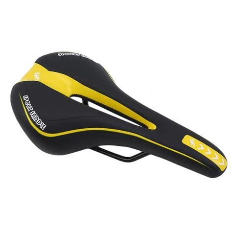 Si Ge De V Lo Black Yellow Selle De V Lo En Gel Extra Souple Pour