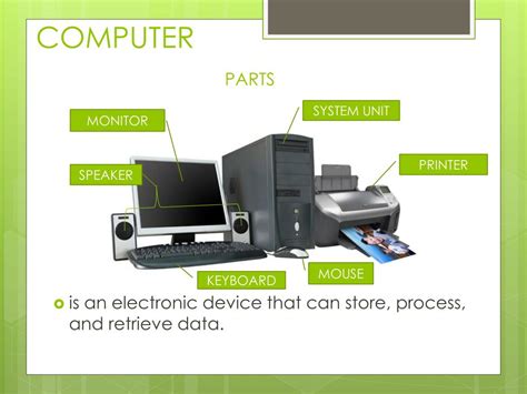 Ppt Parts Of The Computer Powerpoint Presentation Free Download Id