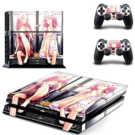 Anime Girl Ps4 Console And Dualshock 4