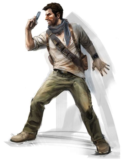 Nathan Drake From Uncharted 3 Drakes Deception