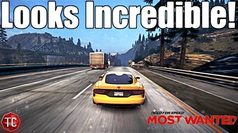 Nfs Most Wanted 2012 Graphics Mods Look Incredible Full Gameplay
