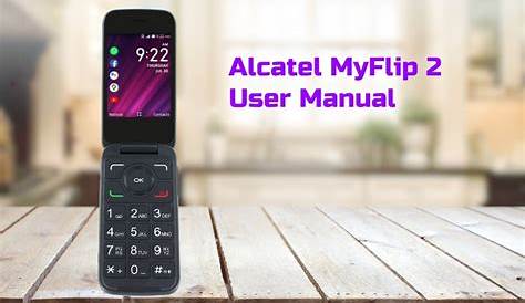 alcatel flip phone user manual