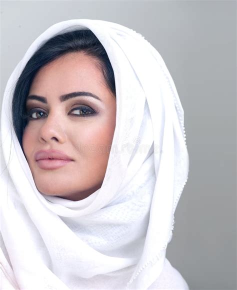 Sensual Beauty Arabian Girl With Hijab Stock Photo Image Of Islam Gorgeous