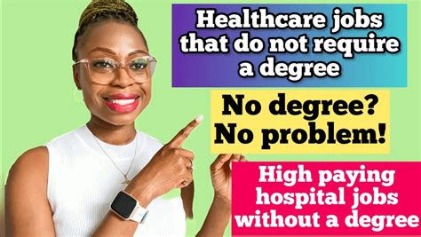 Hospital Jobs Without a Degree: Your Path to a Rewarding Healthcare Career