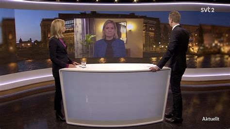 SVT Nyheter Broadcast Set Design Gallery