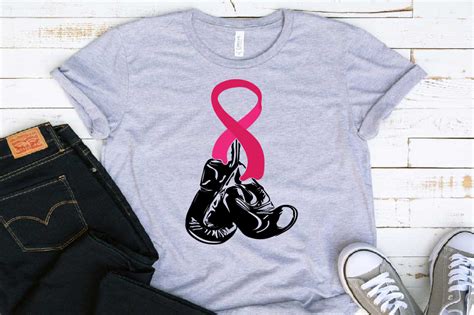 Download Boxing Gloves Hanging On Breast Cancer SVG Fight 1462S ...