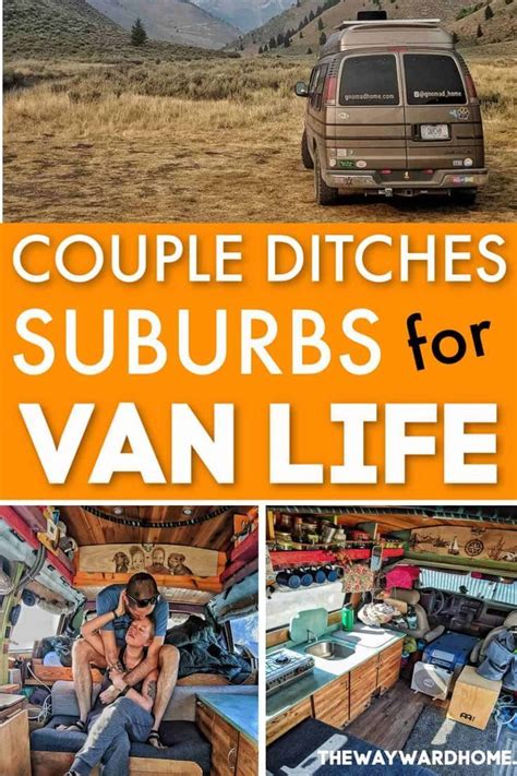 giving up everything to live the van life can be tough meet john and jayme of gnomad home who