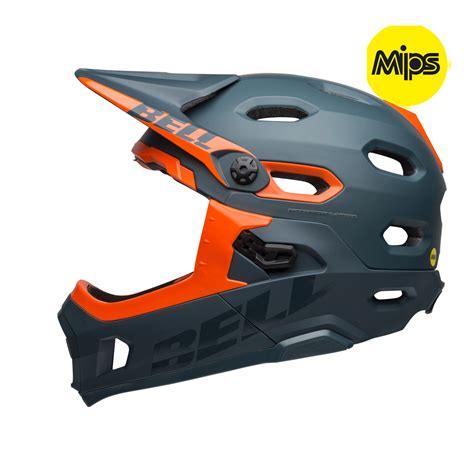 Bell Super DH Mips Full Face Helmet Matte/Gloss Slate/Orange £199.99