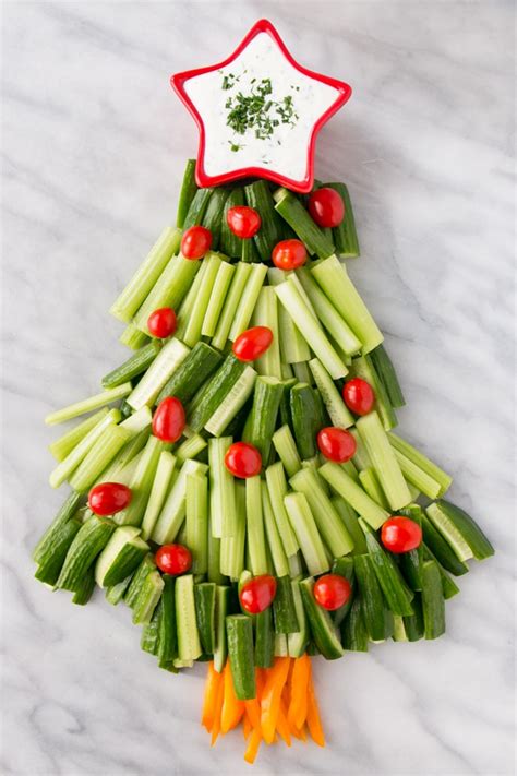 This way you can sample a little bit of everything, without having to. Cute Christmas Appetizer - Christmas Tree Veggie Tray - My ...