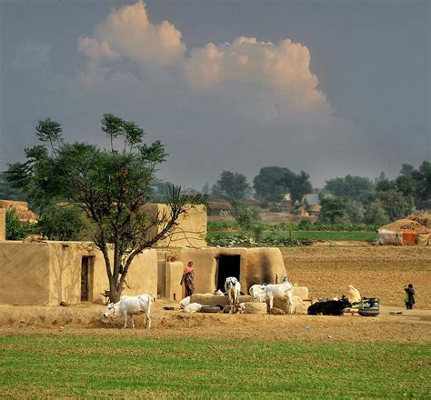 The Village Of Punjab Photograph By Nadeem Khawar Pixels