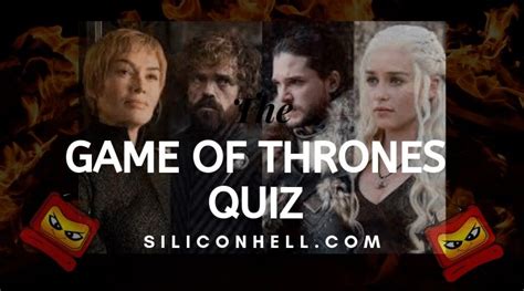 Game Of Thrones Quiz Questions And Answers It Is So Popular We Just Had To Create A Got Quiz