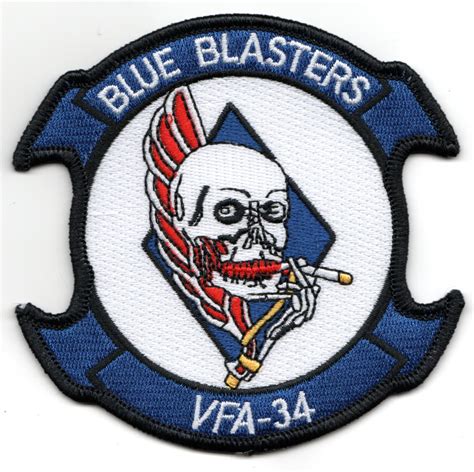 Av8r Stuff Vfa 34 Blue Blaster Patches