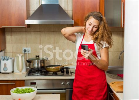 Woman In The Kitchen Stock Photo Royalty Free Freeimages