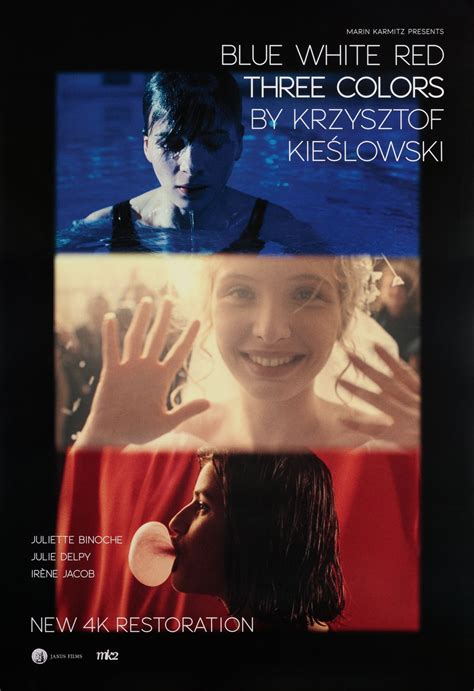 Three Colors Trilogy Original R U S One Sheet Movie Poster