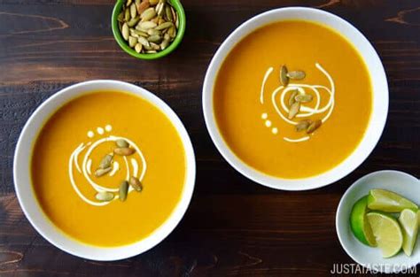 Thai Coconut Pumpkin Soup Just A Taste