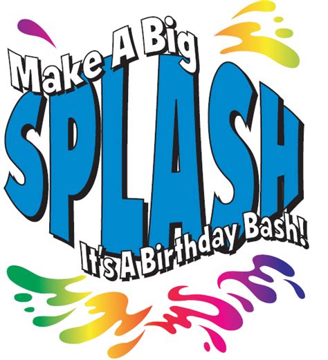 Birthday Pool Party Clipart Clip Art Library