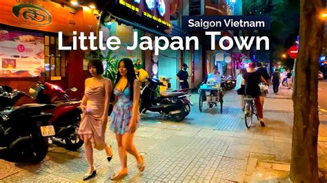 Little Japan Town In Saigon Ho Chi Minh City Vietnam Walking Tour 4k Youtube