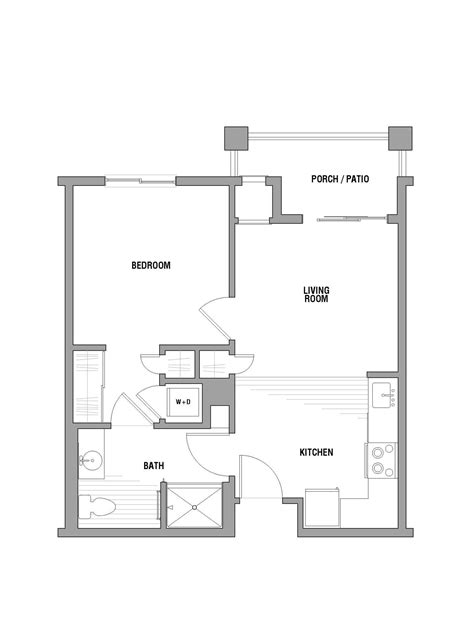 Independent Living Apartment Floor Plans - floorplans.click
