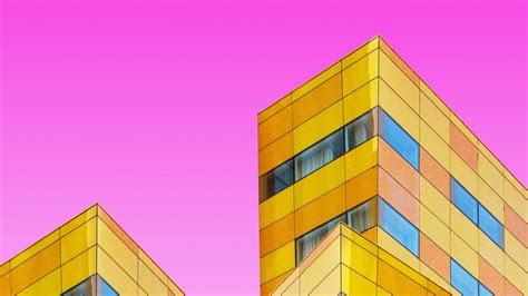 Download Wallpaper 1920x1080 Buildings Facades Architecture Geometry