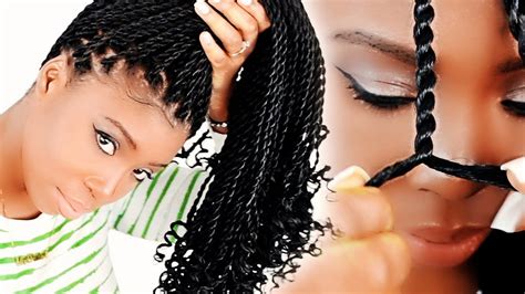 Braids can make the most otherworldly bridal hairstyles, like something straight out of a fairytale. How To: Senegalese Twists FOR BEGINNERS! (Step By Step ...