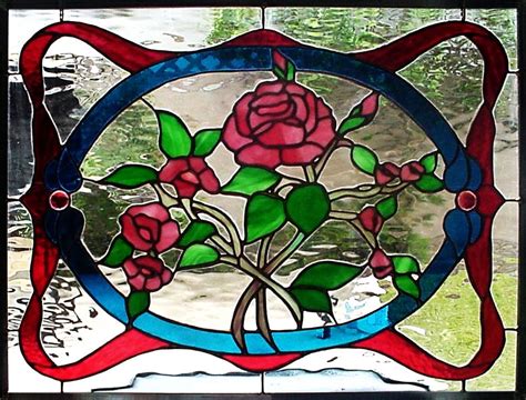 Stained Glass Rose Stained Glass Rose Stained Glass Flowers Stained