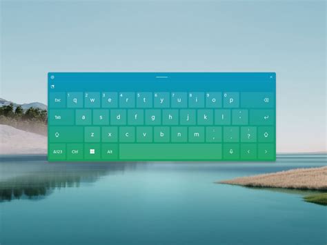 Touch Screen Keyboard Windows 11