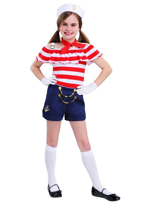 Sweetheart Sailor Costume For Girls