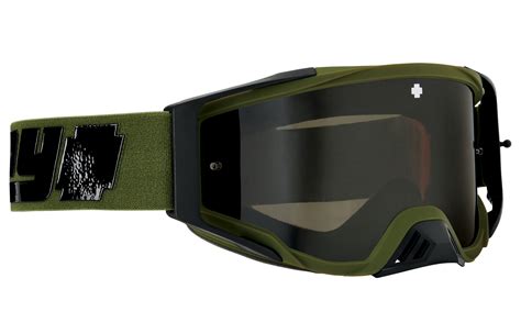 Spy Optic Foundation Mx Goggle Plus Reverb Olive Whd Smoke Lens Spy