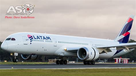 Latam Airlines Comes To Melbourne With Their 787 9 Aviation Spotters