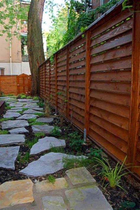 47 Simple And Cheap Privacy Fence Design Ideas