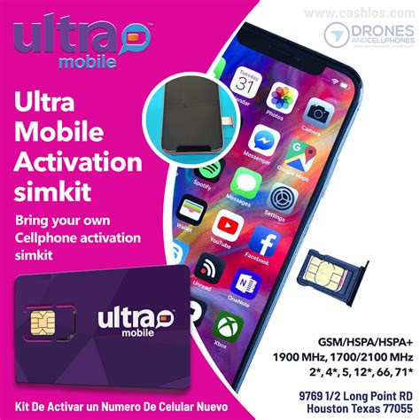 Ultra Mobile Simcard Dronomo