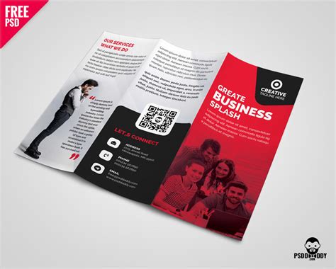Business Tri Fold Brochure Template Design Psd