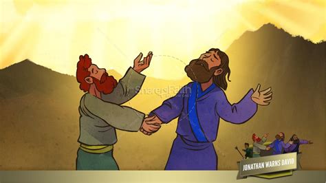 1 Samuel 20 David And Jonathan Kids Bible Story