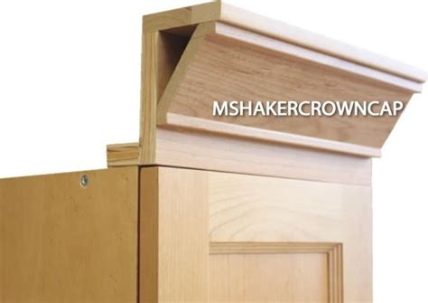 Huge range of colours available to match your interior colour scheme. SHAKER 3 piece crown molding with backer and cap in 2020 ...