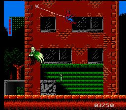 Screenshot Of Spider Man Return Of The Sinister Six NES MobyGames
