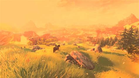 The Legend Of Zelda Wii U Looped Landscape Day To Night Transition