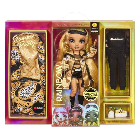 Buy Rainbow High Slumber Party Fashion Doll And Playset W 2 Outfits