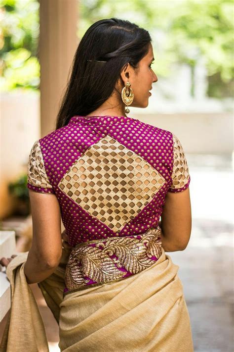 101 Stunning Saree Blouse Back Neck Designs Bling Sparkle