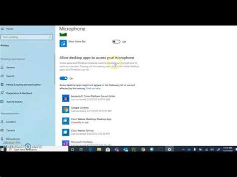 Take your webex meetings anywhere. Cisco Webex - Microphone Access (Windows 10) - YouTube