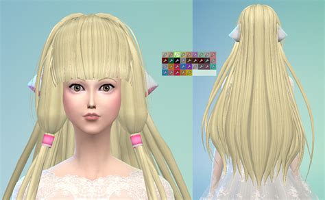 Sims 4 Mod Yandere Simulator Osana Najimi Hair Mod V2 Glitches Fix