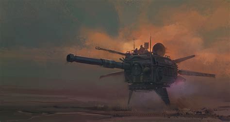 Artstation Flying Tank