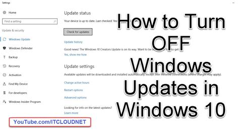 While you can't stop it installing forever, there are ways to delay it for a while. How to Turn OFF Windows Update in Windows 10 From ...