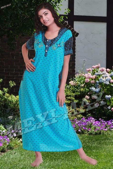Cotton Embroidered Nighties At Best Price In New Delhi By Fasense Id 3420666473