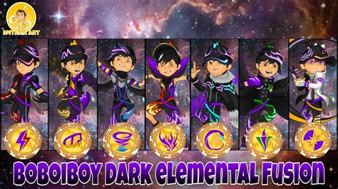 Dark Elemental Fusion Boboiboy Youtube