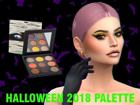 The Sims Resource Halloween 2018 Palette By Kylie Cosmetics Sims 4
