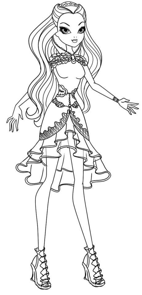 Get This Ever After High Coloring Pages Free Printable 56449