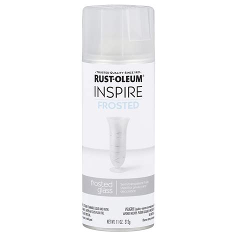 Rust Oleum Matte White Frosted Spray Paint Actual Net Contents 11 Oz