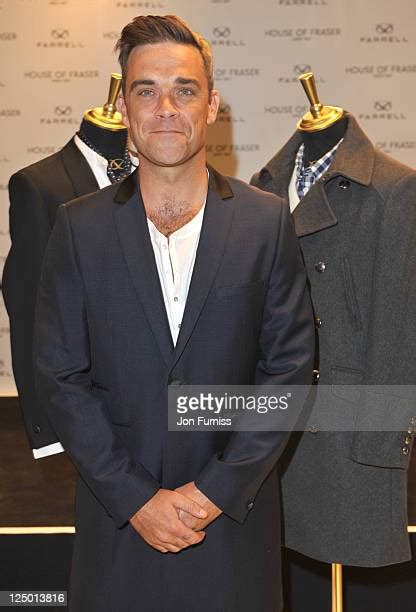 Robbie Williams Launches His Menswear Label Farrell Photos And Premium High Res Pictures Getty